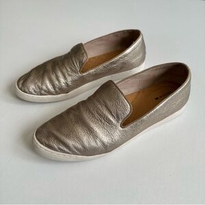 Birdies The Swift Metallic Gold Sneakers Size 10